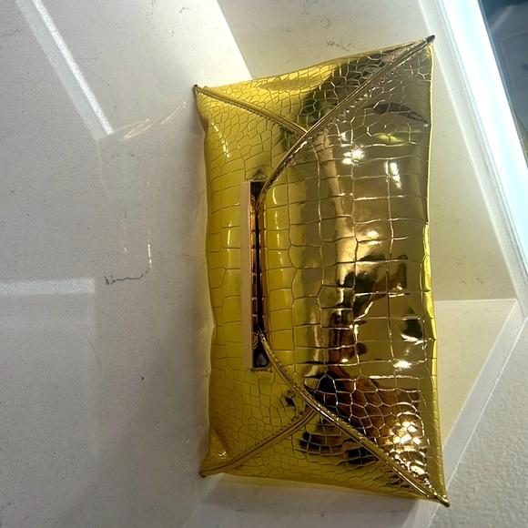 Fashion clutch gold - Picture 2 of 5